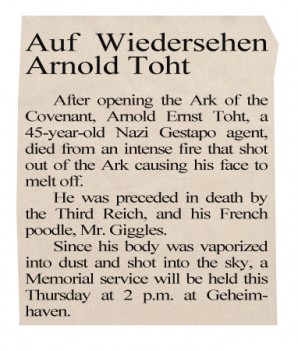 1936 Obituary For Arnold Toht.